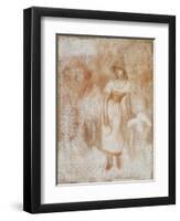 The Reaper, C.1890-Pierre-Auguste Renoir-Framed Giclee Print