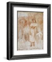 The Reaper, C.1890-Pierre-Auguste Renoir-Framed Giclee Print