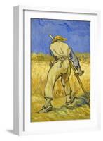 The Reaper; Le Moissonneur, 1889-Vincent van Gogh-Framed Giclee Print