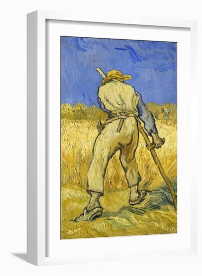 The Reaper; Le Moissonneur, 1889-Vincent van Gogh-Framed Giclee Print