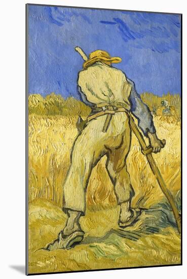 The Reaper; Le Moissonneur, 1889-Vincent van Gogh-Mounted Giclee Print