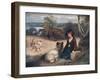 'The Reaper's Child', 18th century, (1912)-Marino Bovi-Framed Giclee Print