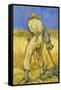 The Reaper-Vincent van Gogh-Framed Stretched Canvas