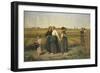 The Reapers, c.1860-Jules Breton-Framed Giclee Print