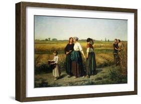 The Reapers-Jules Breton-Framed Giclee Print