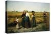 The Reapers-Jules Breton-Stretched Canvas