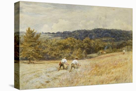 The Reapers-Helen Allingham-Stretched Canvas