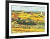 The Reaping at La Crau-Vincent van Gogh-Framed Art Print