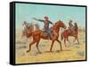 The Rear Guard, 1907-Charles Schreyvogel-Framed Stretched Canvas