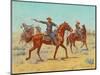 The Rear Guard, 1907-Charles Schreyvogel-Mounted Giclee Print