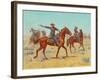 The Rear Guard, 1907-Charles Schreyvogel-Framed Giclee Print