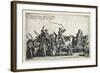 The Rear Guard-Jacques Callot-Framed Art Print