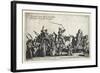 The Rear Guard-Jacques Callot-Framed Art Print