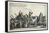 The Rear Guard-Jacques Callot-Framed Stretched Canvas