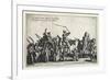 The Rear Guard-Jacques Callot-Framed Premium Giclee Print