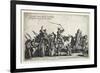 The Rear Guard-Jacques Callot-Framed Premium Giclee Print