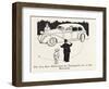 The Rear Wheel Gear-William Heath Robinson-Framed Art Print