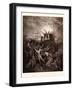 The Rebel Angels Summoned to the Conclave-Gustave Dore-Framed Giclee Print
