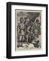 The Rebellion in Afghanistan-null-Framed Giclee Print