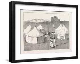 The Rebellion in the Soudan (Sudan)-null-Framed Giclee Print