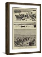 The Rebellion in the Soudan, with Baker Pasha's Expedition to Relieve Tokar-null-Framed Giclee Print