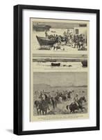 The Rebellion in the Soudan, with Baker Pasha's Expedition to Relieve Tokar-null-Framed Giclee Print