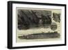 The Rebellion in the Soudan, with the Reinforcements from Khartoum to Kaweh-null-Framed Giclee Print