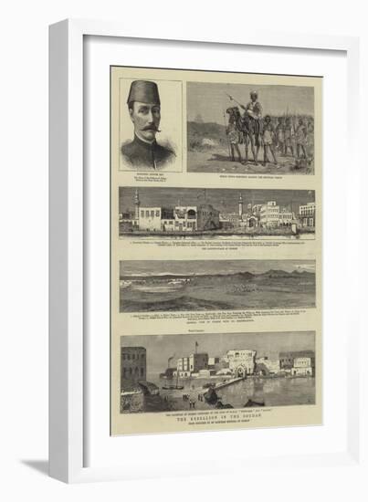 The Rebellion in the Soudan-Charles Edwin Fripp-Framed Giclee Print