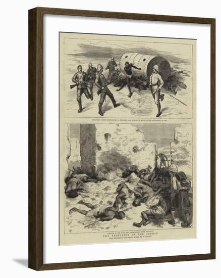 The Rebellion in the Soudan-Frederic Villiers-Framed Giclee Print