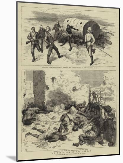 The Rebellion in the Soudan-Frederic Villiers-Mounted Giclee Print