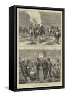 The Rebellion in the Soudan-Godefroy Durand-Framed Stretched Canvas