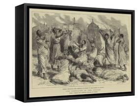 The Rebellion in the Soudan-Godefroy Durand-Framed Stretched Canvas