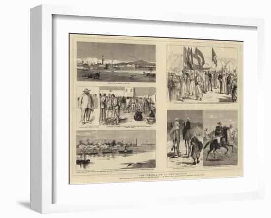 The Rebellion in the Soudan-null-Framed Giclee Print