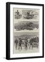 The Rebellion of Dinizulu, Son of Cetewayo, in Zululand-Godefroy Durand-Framed Giclee Print