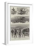 The Rebellion of Dinizulu, Son of Cetewayo, in Zululand-Godefroy Durand-Framed Giclee Print