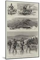 The Rebellion of Dinizulu, Son of Cetewayo, in Zululand-Godefroy Durand-Mounted Giclee Print