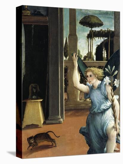 The Recanati Annunciation, Circa 1532-Lorenzo Lotto-Stretched Canvas