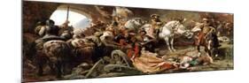 The Recapture of Budavár-Gyula von Benczúr-Mounted Giclee Print