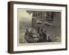 The Recent Campaign in Egypt, Swinging an Invalid on Board the Hospital-Ship Carthage at Alexandria-null-Framed Giclee Print