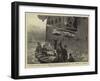 The Recent Campaign in Egypt, Swinging an Invalid on Board the Hospital-Ship Carthage at Alexandria-null-Framed Giclee Print