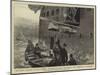 The Recent Campaign in Egypt, Swinging an Invalid on Board the Hospital-Ship Carthage at Alexandria-null-Mounted Giclee Print