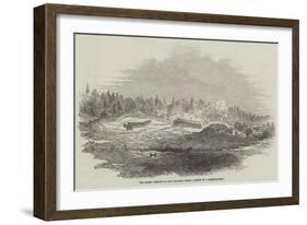 The Recent Conflict at New Zealand-null-Framed Giclee Print