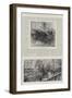 The Recent Cyclone in Paris-Amedee Forestier-Framed Giclee Print