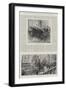 The Recent Cyclone in Paris-Amedee Forestier-Framed Giclee Print