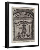 The Recent Discoveries at Pompeii-null-Framed Giclee Print