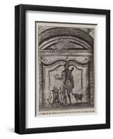 The Recent Discoveries at Pompeii-null-Framed Premium Giclee Print