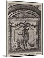 The Recent Discoveries at Pompeii-null-Mounted Giclee Print