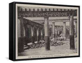 The Recent Discoveries at Pompeii-null-Framed Stretched Canvas