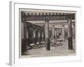 The Recent Discoveries at Pompeii-null-Framed Giclee Print