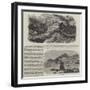 The Recent Earthquakes at Guadaloupe-null-Framed Giclee Print